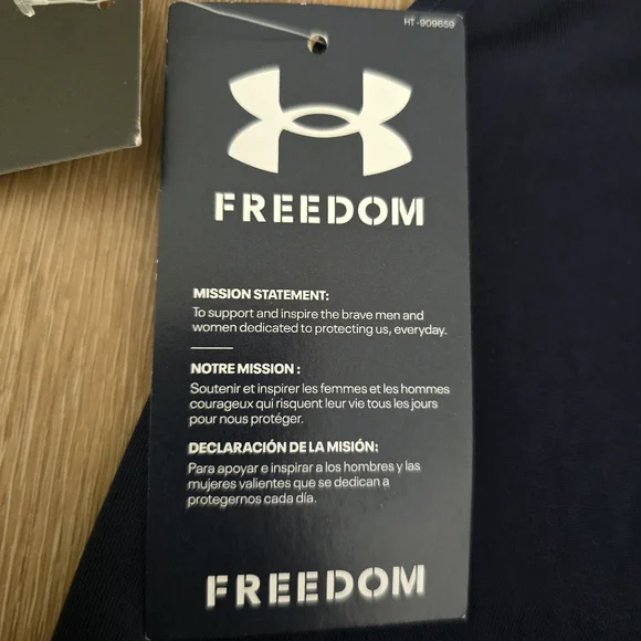 Under Armour Toddler Boys Freedom Flag Tank Top and Shorts Set Midnight… - Picture 9 of 9